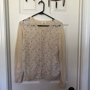 Pins and Needles lace cardigan